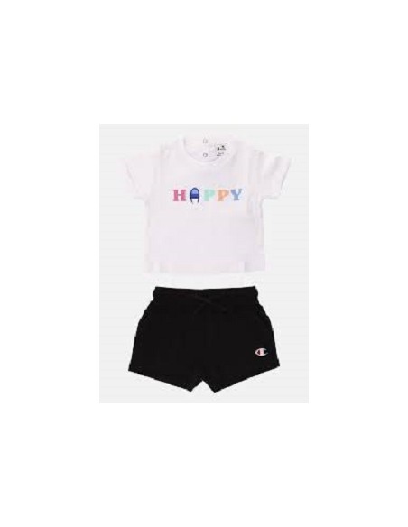 Conjunto Ropa CHAMPION Set-404976-WW001-BLANCO-NIÑA