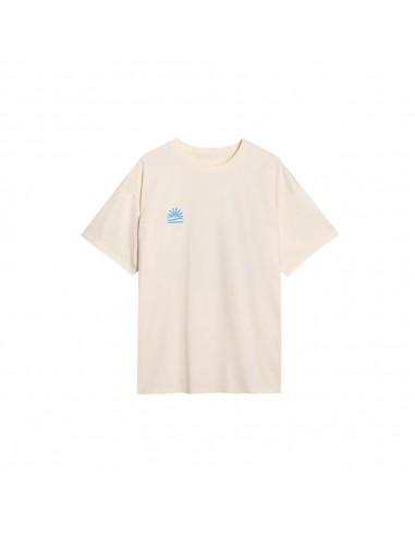 Camiseta manga corta beig 4F beig hombre