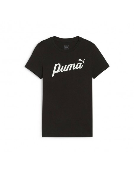Camiseta de manga corta PUMA 679402-01-ESS+ Script Tee G-NIÑA-VIOLETA