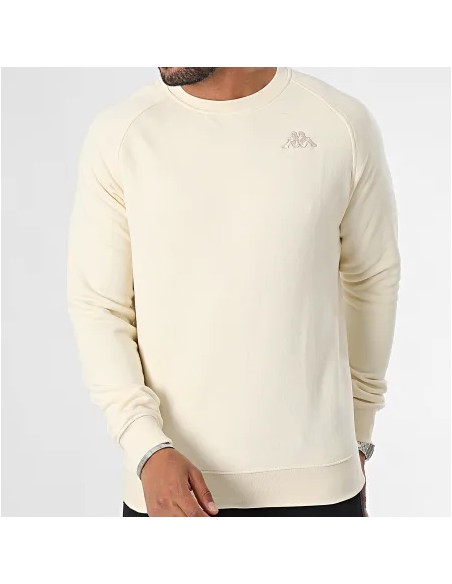 SUDADERA SIN CAPUCHA HOMBRE KAPPA LOGO KORPO CAIMALI