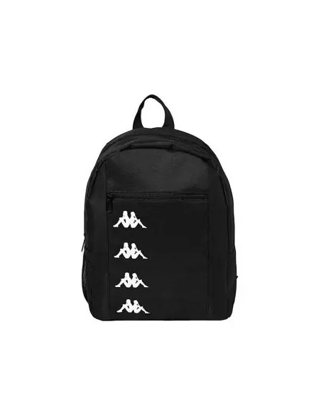 MOCHILA PEQUEÑA KAPPA GELIA NEGRO BLANCO S