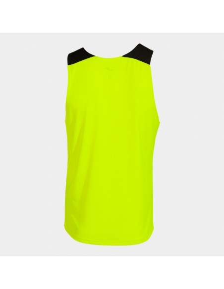 Camiseta sin mangas JOMA-CAMISETA SIN MANGAS ELITE X AMARILLO FLÚOR NEGRO-103102-061