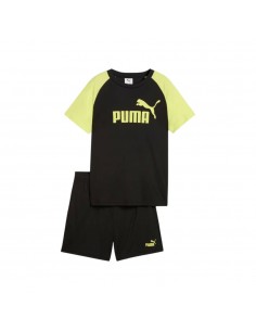 Conjunto negro-fluor Puma negro niño 2