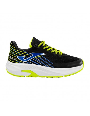 Zapatilla negra JOMA SUPER CROSS JR 2501 black JCROSW2501