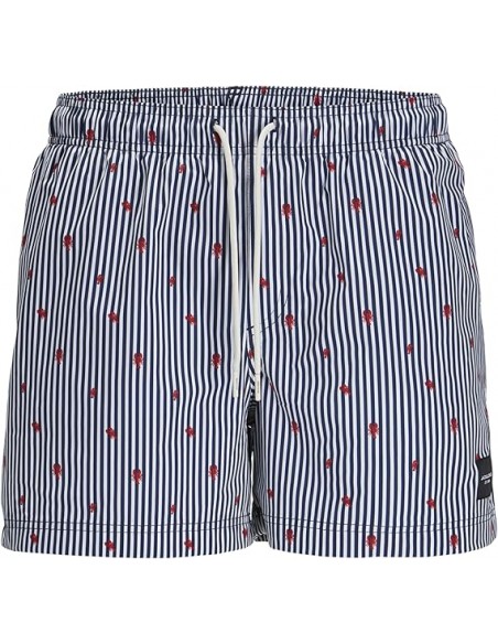 Bañador JACK & JONES JPSTMAUI JJSWIM MINI STRIPE 12272933 MARINO Marino