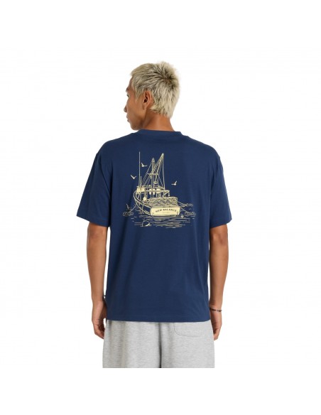 Camiseta NEW BALANCE LOB BOT SS M51923 NNY Marino