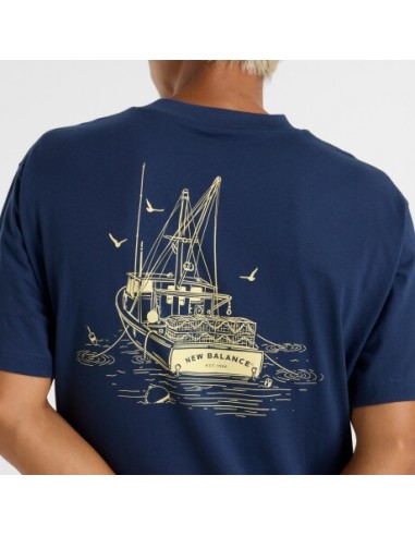 Camiseta NEW BALANCE LOB BOT SS M51923 NNY Marino