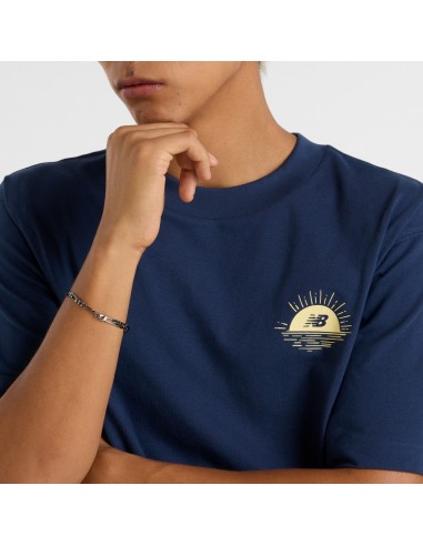 Camiseta NEW BALANCE LOB BOT SS M51923 NNY Marino
