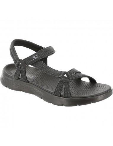Sandalia SKECHERS GO WALK FLEX 141451 BBK Negro