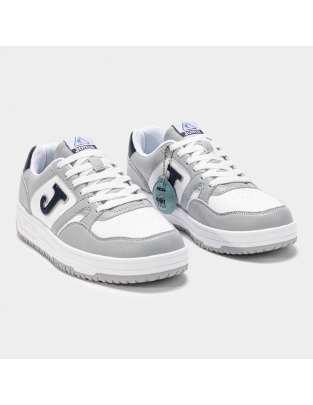 Zapatilla de Moda para HOMBRE JOMA PLATEA LOW MEN 2512 WHITE GREY