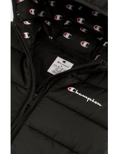 Chaqueta CHAMPION HOODED JACKET 306868 NBK Negro 2