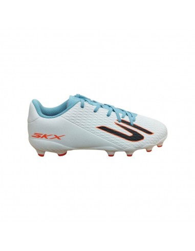Bota de futbol blanca Skechers blanca JR