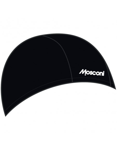 Gorro natacion lycra negro mosconi negro