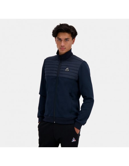 SUDADERA HOMBRE LE COQ SPORTIF HYBRIDE FZ SWEAT Nª 2 SKY CAPTAIN