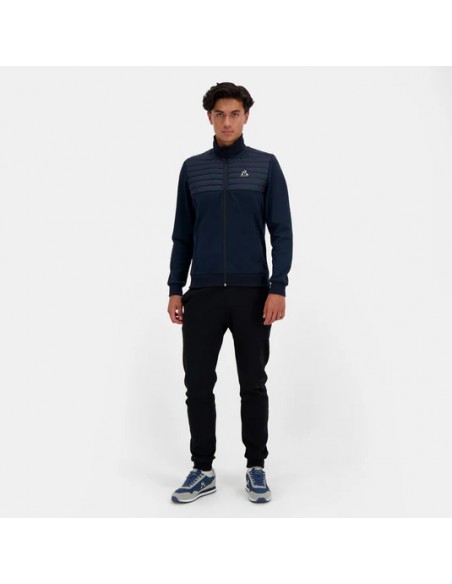 SUDADERA HOMBRE LE COQ SPORTIF HYBRIDE FZ SWEAT Nª 2 SKY CAPTAIN