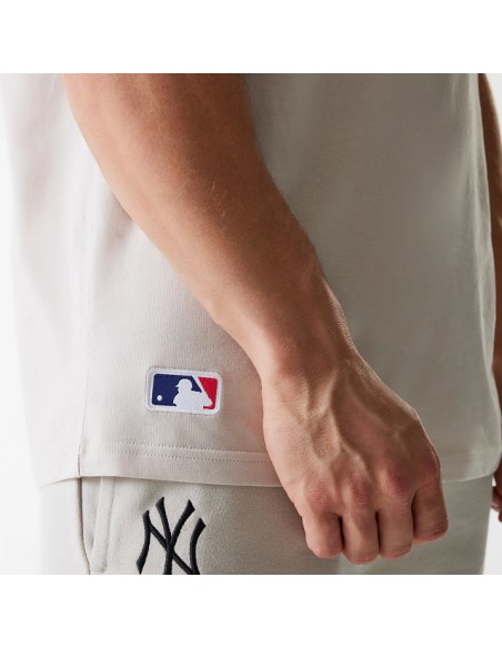 Camiseta beig New Era beig MLB