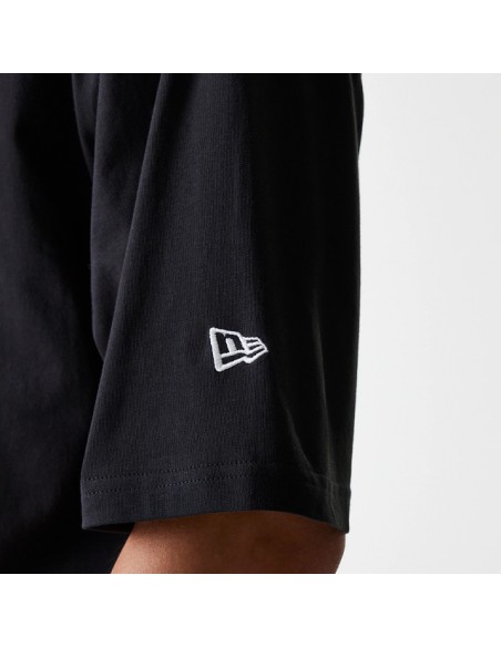 Camiseta negra New Era negra MLB