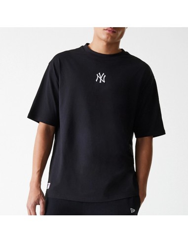 Camiseta negra New Era negra MLB