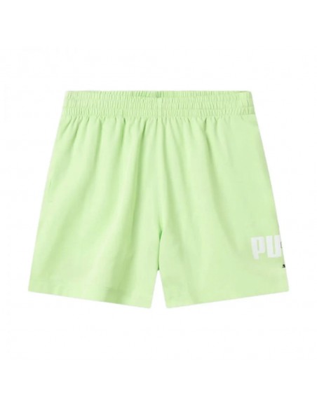 Shorts Puma-LOGO LAB PUMA LOGO WOVEN SHORTS 5-684672-49-VERDE UNISEX
