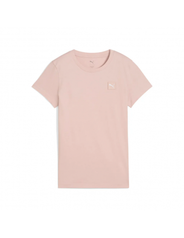 Camiseta manga corta Puma-ESS ELEVATED Tee-685016-91-ROSA MUJER