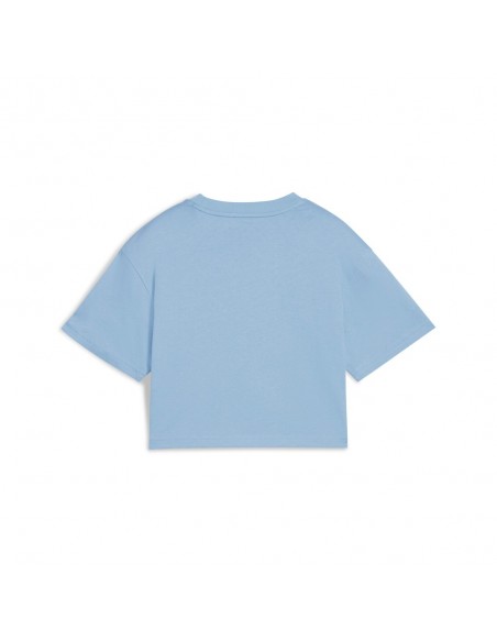 CAMISETA AZUL PUMA ESS 2 COLOR LOGO haute tropic JUNIOR 686071-48