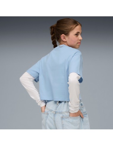 CAMISETA AZUL PUMA ESS 2 COLOR LOGO haute...