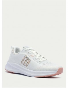 Zapatilla de Moda para MUJER MUSTANG FLYKNITING WHITE 60803 2