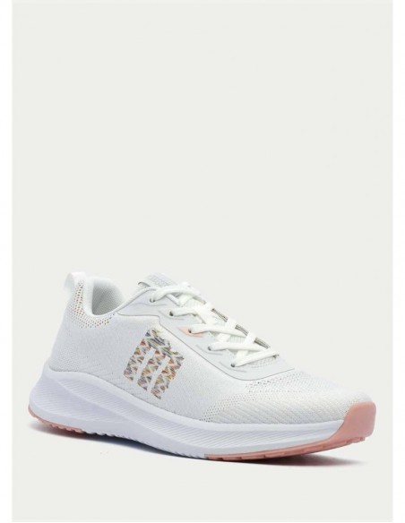 Zapatilla de Moda para MUJER MUSTANG FLYKNITING WHITE 60803