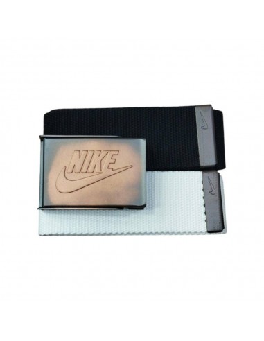Cinturon blanco-negro Nike cinturon hombre