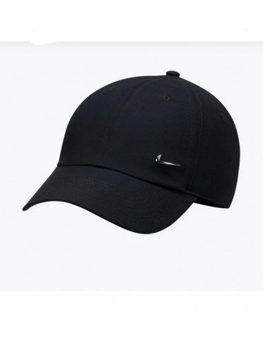 Gorra NIKE DF CLUB CAP U CB MTSWSH FB5372 010 Negro