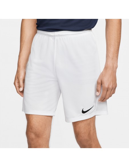 Pantalón corto NIKE DRI FIT PARK III BV6855 100 Blanco
