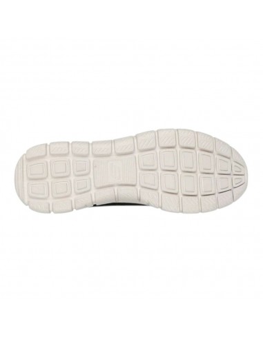 Zapatilla negra Skechers negra hombre