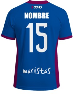 :OCHO CAMISETA VIOLETA MARISTAS FUTBOL