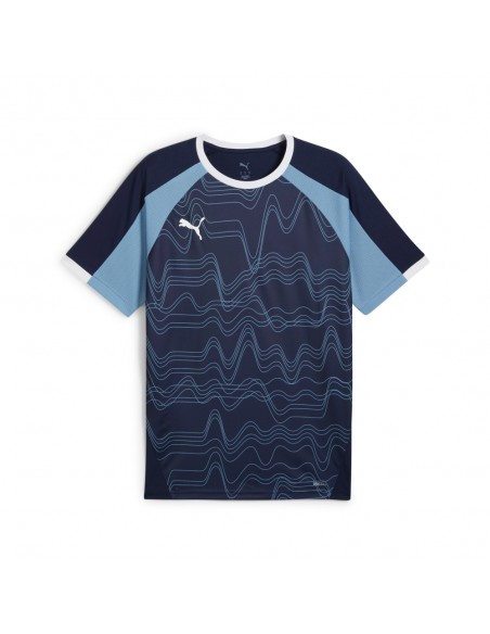 Camiseta azul Puma azul hombre