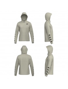 SUDADERA CON CAPUCHA KAPPA GIKOM,