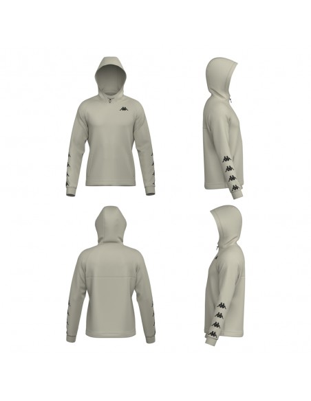 SUDADERA CON CAPUCHA KAPPA GIKOM,