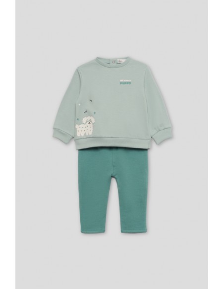 CHANDAL BEBE NIÑA STREET MONKEY VERDE PERRITO