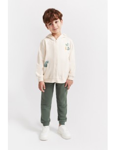 CHANDAL BEBE NIÑO STREET MONKEY VERDE DINOSAURIO