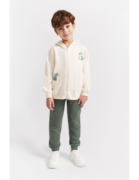CHANDAL BEBE NIÑO STREET MONKEY VERDE DINOSAURIO
