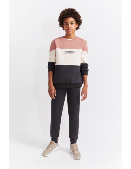 CHANDAL NIÑO/A STREET MONKEY SALMÓN GRIS