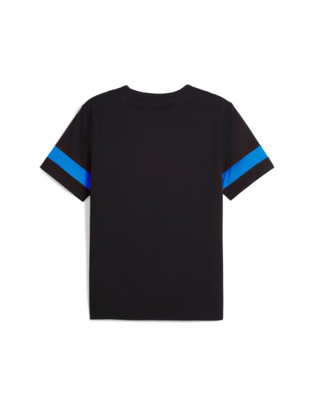 Camiseta negra-azul Puma negra JR