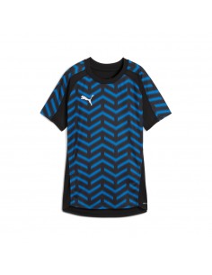 Camiseta negra Puma negra mujer 2