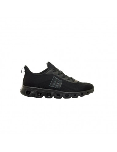 Zapatilla negra MUSTANG KNITTING black /Uvi  60891