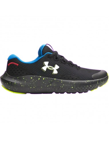 Zapatilla negra Under Armour negra JR