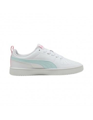 Calzado multideporte Puma-Puma Rickie Jr-384311-42-BLANCO-AZUL UNISEX JUNIOR