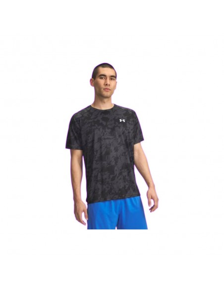 Camiseta negra Under Armour negra hombre