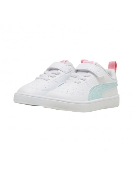 Zapatilla de Moda para KIDS/BEBÉ PUMA Rickie AC Inf BLANCO-ROSA