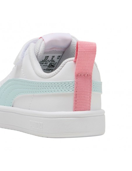 Zapatilla de Moda para KIDS/BEBÉ PUMA Rickie AC Inf BLANCO-ROSA
