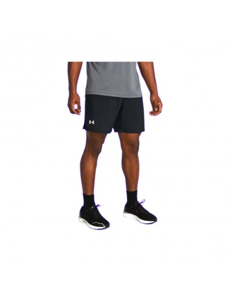 Pantalon corto negro Under Armour negro hombre