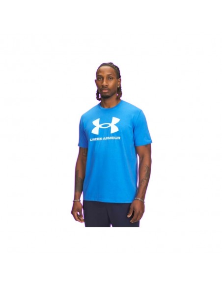 Camiseta azul Under Armour azul hombre
